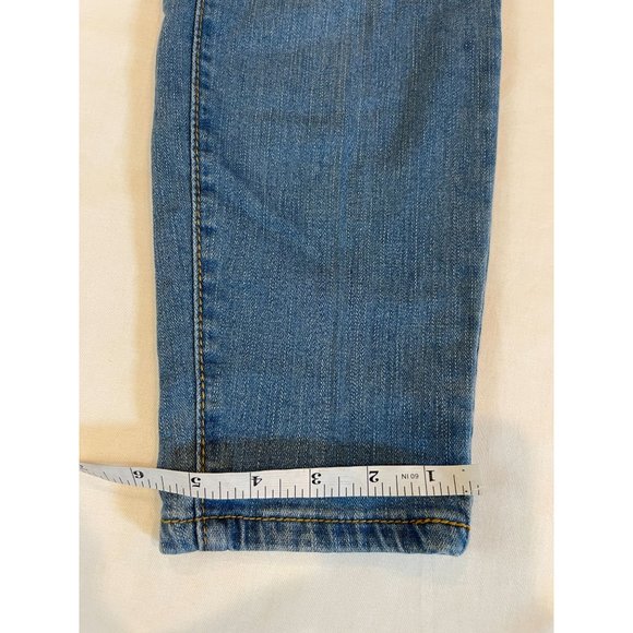 Ashley Stewart Womens Flawless Skinny Jeans Stretch Mid-Rise Blue Size 12S - Picture 3 of 10